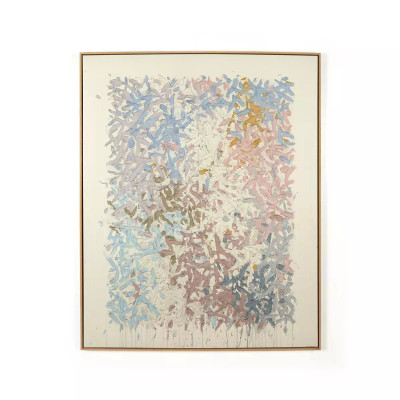 Four Hands Our Hands Are Open No. 14 by Tyler Guinn - 48.5"X60"