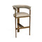 Interlude Home Darcy Bar Stool - Taupe