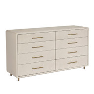 Interlude Home Alma 8 Drawer Chest - Sand