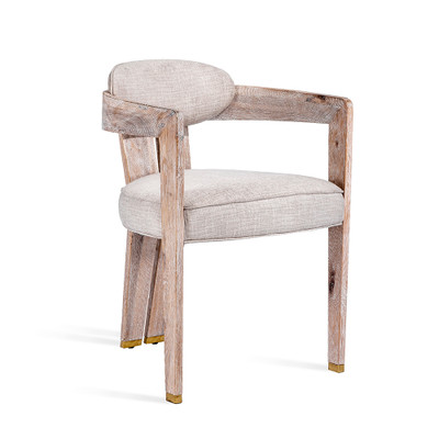 Interlude Home Maryl Ii Dining Chair - Cream Linen