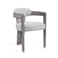 Interlude Home Maryl Ii Dining Chair - Grey Linen