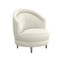Interlude Home Capri Grand Swivel Chair - Pearl