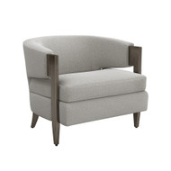 Interlude Home Kelsey Grand Chair - Grey
