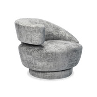 Interlude Home Arabella Left Swivel Chair - Feather