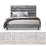 Interlude Home Channel California King Bed - Pearl