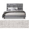 Interlude Home Channel California King Bed - Pearl