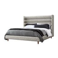 Interlude Home Ornette Queen Bed - Feather
