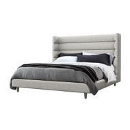 Interlude Home Ornette Queen Bed - Grey