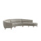Interlude Home Capri Right Chaise Sectional - Feather
