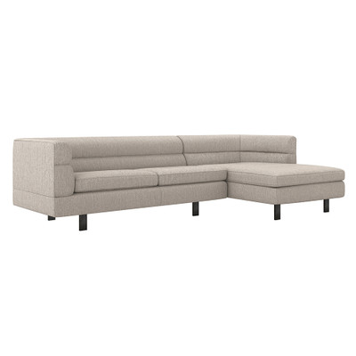 Interlude Home Ornette Right Chaise Sectional - Bungalo