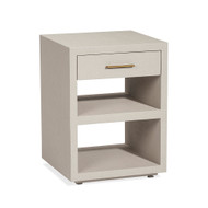 Interlude Home Livia Small Bedside Chest - Sand