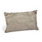 Interlude Home Goat Skin Bolster Pillow - Grey