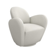 Interlude Home Miami Swivel Chair - Cameo