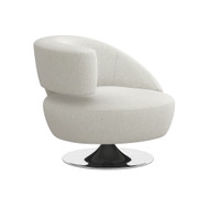 Interlude Home Isabella Left Swivel Chair - Cameo
