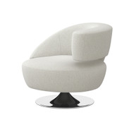 Interlude Home Isabella Right Swivel Chair - Cameo