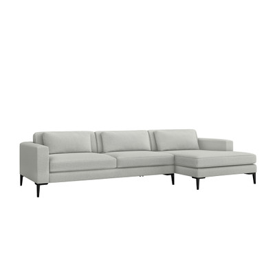 Interlude Home Izzy Right Chaise Sectional - Fresco