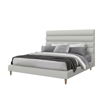 Interlude Home Channel Queen Bed - Fresco