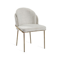 Interlude Home Elena Chair - Dove