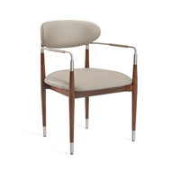Interlude Home Cidra Chair - Grey