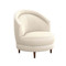Interlude Home Capri Grand Swivel Chair - Pure