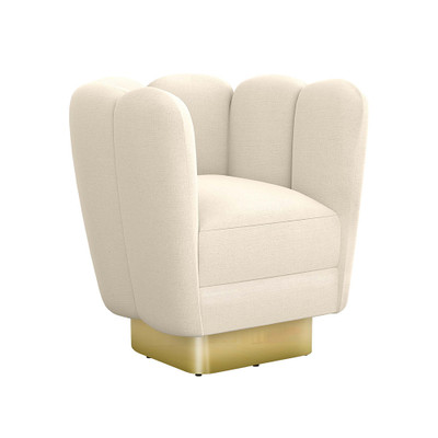 Interlude Home Gallery Swivel Chair Brass - Pure