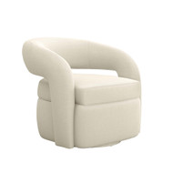 Interlude Home Targa Swivel Chair - Pure