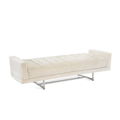 Interlude Home Luca King Bench - Pure