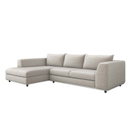Interlude Home Comodo Right Chaise Sectional - Storm