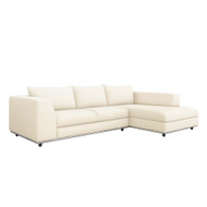Interlude Home Comodo Right Chaise Sectional - Pure