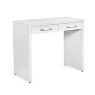 Interlude Home Taylor Petite Desk - White