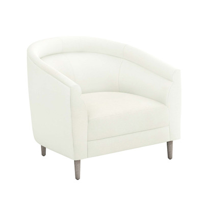 Interlude Home Capri Lounge Chair - Shell