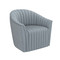 Interlude Home Channel Swivel Chair - Marsh