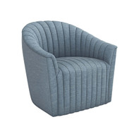 Interlude Home Channel Swivel Chair - Surf
