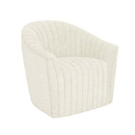 Interlude Home Channel Swivel Chair - Foam