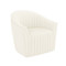 Interlude Home Channel Swivel Chair - Dune