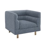 Interlude Home Ornette Chair - Azure