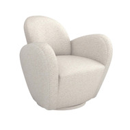 Interlude Home Miami Swivel Chair - Drift
