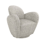 Interlude Home Miami Swivel Chair - Breeze