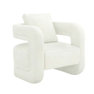 Interlude Home Scillia Chair - Shell