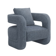 Interlude Home Scillia Chair - Azure