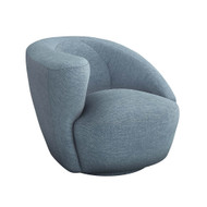 Interlude Home Carlisle Left Swivel Chair - Surf