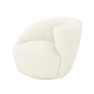 Interlude Home Carlisle Right Swivel Chair - Dune