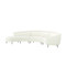 Interlude Home Capri Right Chaise Sectional - Shell