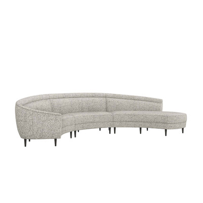 Interlude Home Capri Left Chaise Sectional - Breeze