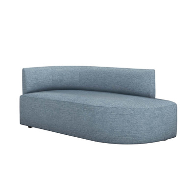Interlude Home Martine Left Chaise - Surf