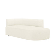 Interlude Home Martine Left Chaise - Dune