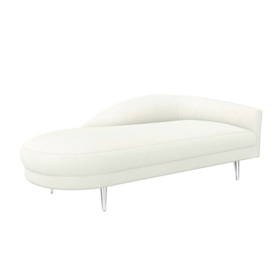 Interlude Home Gisella Right Chaise - Shell