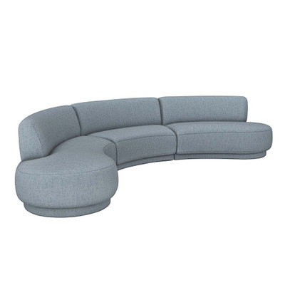 Interlude Home Nuage Right Sectional - Marsh
