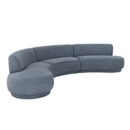 Interlude Home Nuage Right Sectional - Azure