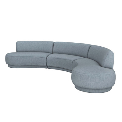 Interlude Home Nuage Left Sectional - Marsh